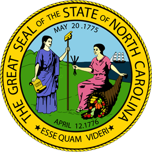 North Carolina Logo Maryland Department of Labor logo with Maryland flag and bold text.